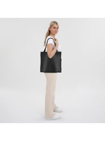 Greenburry Nappa Shopper Tasche Leder 43 cm black