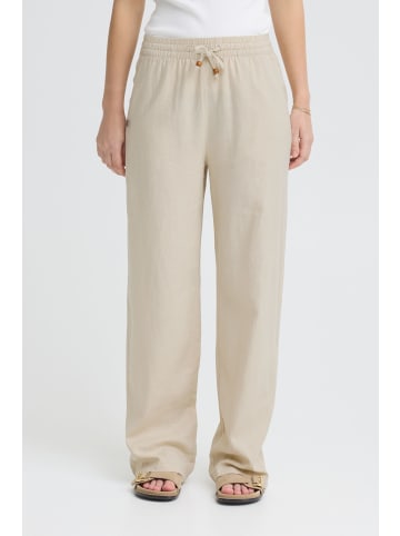 Oxmo Leinenhose OXAlfas in Beige
