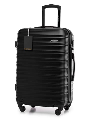 Wittchen MEDIUM SUITCASE FROM ABS WITH LUGGAGE TAG in Black