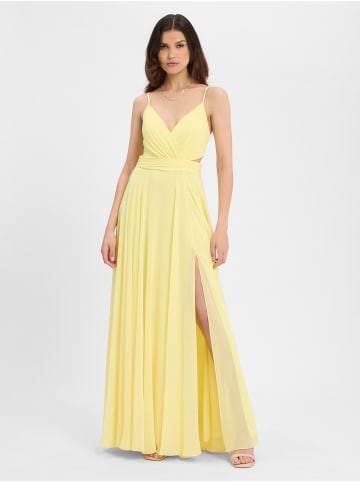 Marie Lund Kleid in zitrone - 0002