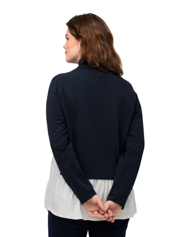 Ulla Popken Sweatshirt in marine