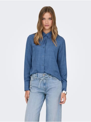 ONLY Hemd in Medium Blue Denim