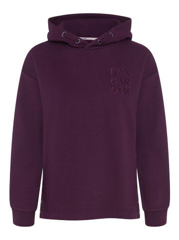 Kangaroos Kapuzensweatshirt in lila