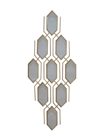 möbel-direkt Wanddekoration mit Spiegeleinlagen Wanddekoration in goldfarben