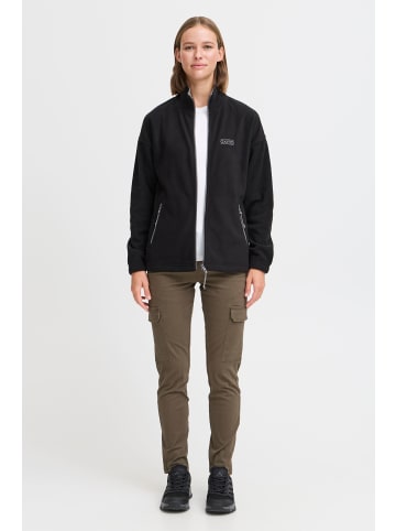 Oxmo Fleecejacke OXMARTA in Schwarz