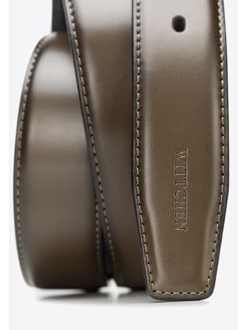 Wittchen Leather belt in Khaki