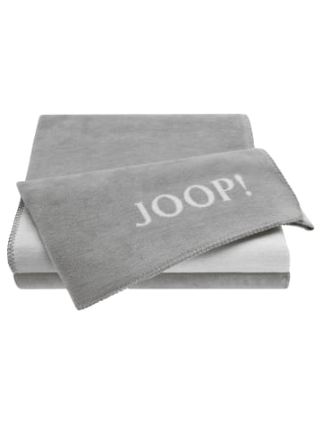 JOOP! Wohndecken 1er Pack in Hellgrau