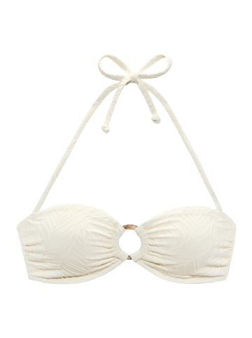 LASCANA Bandeau-Bikini-Top in creme