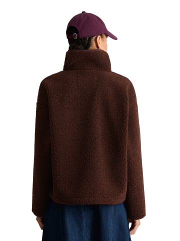 Marc O'Polo DENIM Teddy-Troyer regular in Espresso Brown