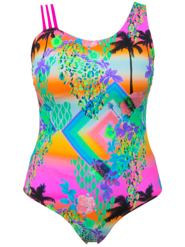 Ulla Popken Badeanzug in hellorange