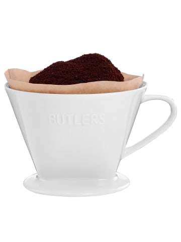 Butlers Butlers Kaffeefilter 104 TRADITIONAL 6er-Set in Weiß