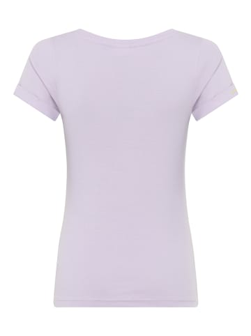 Kangaroos Kurzarmshirt in flieder