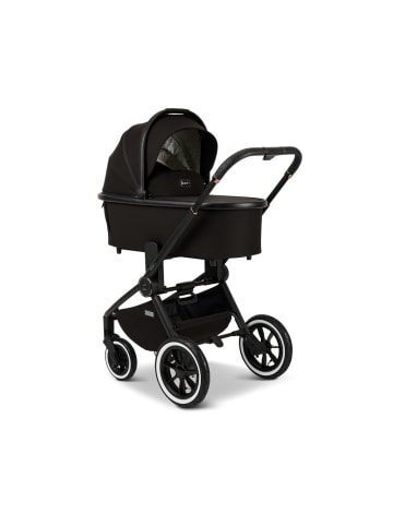 MOON Moon Resea+ Kinderwagen (Kollektion 2024) - Farbe: Black / Gestell: Matt Schwarz