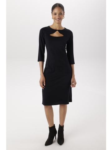 Aniston SELECTED Shirtkleid in schwarz