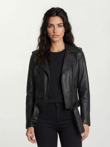 trueprodigy Lederjacke Laura in Schwarz