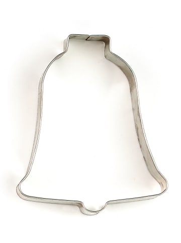 Glückskäfer Ausstechform Glocke 4-8 cm in silber