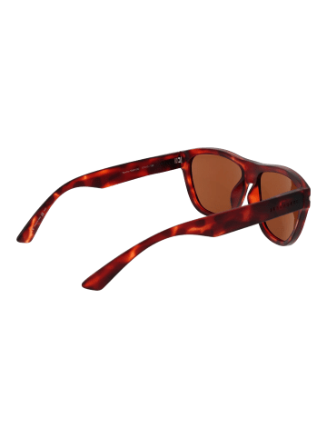 Serengeti Unisex Sonnenbrillen Quadrat Braun