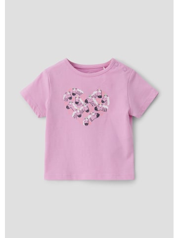 S. Oliver T-Shirt kurzarm in Pink