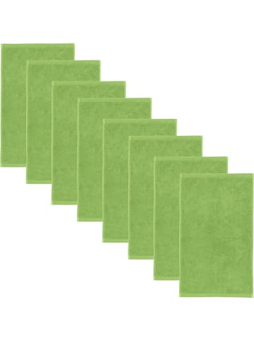 Erwin Müller Frottier Gästetuch 8er-Pack Heidenheim in apfelgrün