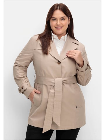 sheego Trenchcoat in softtaupe