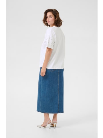 Kaffe T-shirt KAbarnya Loose fit in Optical White