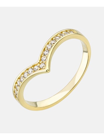 Vanlere Eternity-Ring aus 375 Gelbgold mit Zirkonia