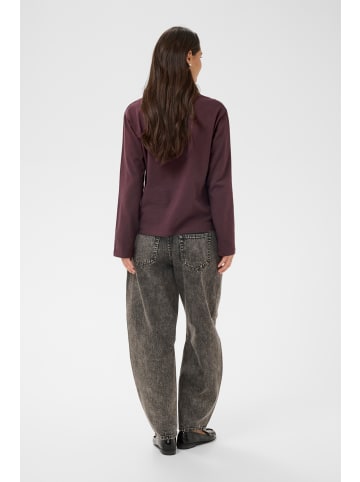 Kaffe Langarm-Shirt KAelena Baggy fit in Fudge
