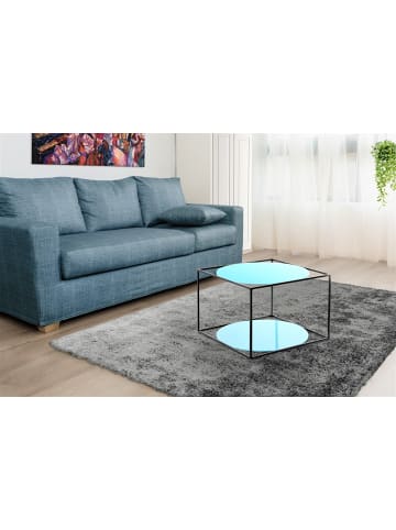 Kayoom Beistelltisch Cody in blau - schwarz