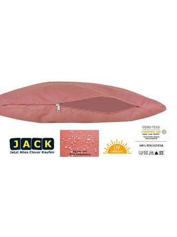 JACK 2er Set Outdoor Kissenhülle Kissenbezug 45x45cm in Terra