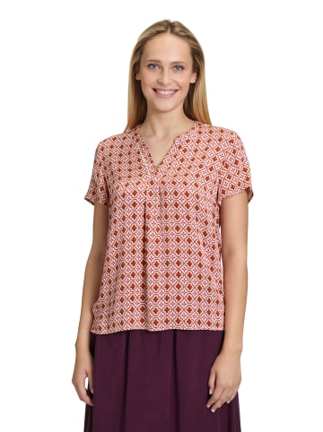 CARTOON Blusenshirt mit Rüschen in Cream/Rosé