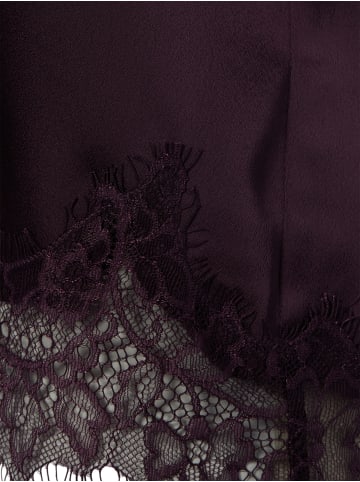 Rich & Royal Satin-Top in lila