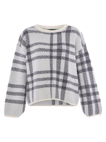 FENIA Sweater in WEISS GRAU