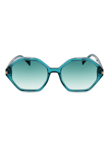 Ana Hickmann Frauen Sonnenbrille Rund Grün