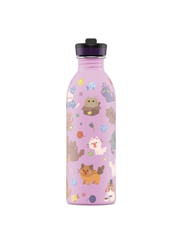 24Bottles Kids Urban Trinkflasche meow friends