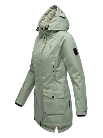 Navahoo Winterjacke Brinjaa in Smokey Mint