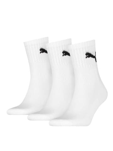 Puma Socken 6er Pack in Weiß/Grau