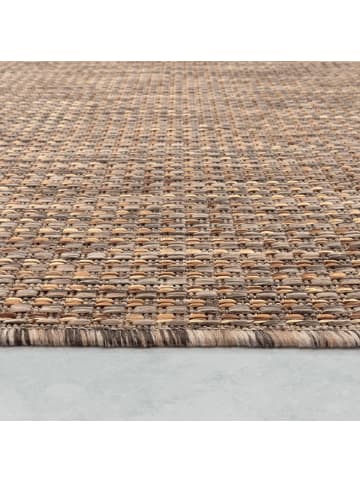 KADIMA DESIGN Outdoor Teppich Natur Balkon, Terrasse in Beige