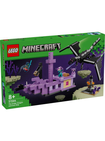 LEGO Minecraft 21264 Der Enderdrache und das Endschiff