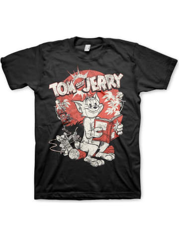 Tom & Jerry T-Shirt in Schwarz