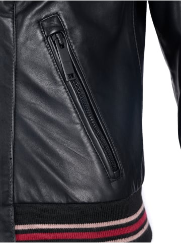 JCC Lederjacke in schwarz