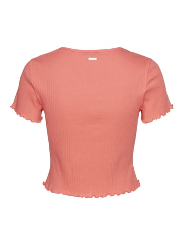 Laura Scott Kurzarmshirt in koralle