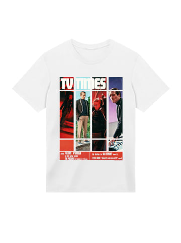 F4NT4STIC T-Shirt TV Times Patrick McGoohan The Prisoner 1967 Cover in weiß