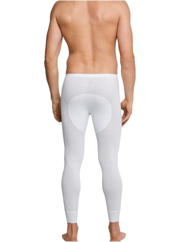Schiesser Lange Unterhose Feinripp Original Classics in Weiß