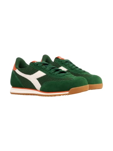 Diadora Cross Mesh-Sneaker aus Leder Grün