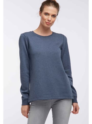 DreiMaster Sweatshirt in Dunkelgraublau Melange