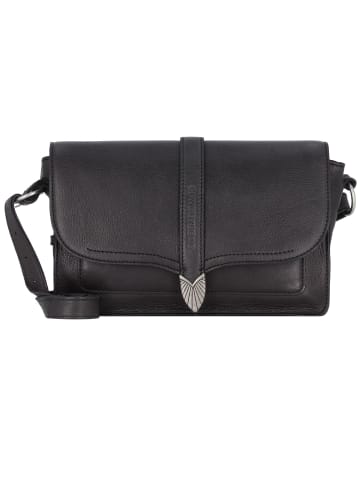 Cowboysbag Oaksey Umhängetasche Leder 27 cm in black