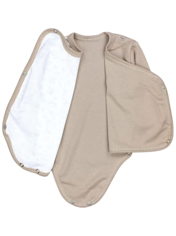 TupTam Baby Bekleidung Set Jungen Langarm Neugeborene 5 tlg in beige Modell 3