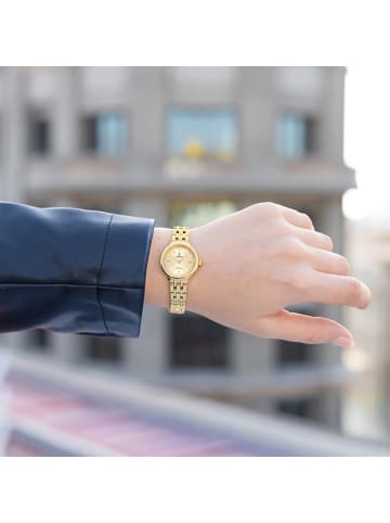 Festina Damenuhr Quarz Goldfarben