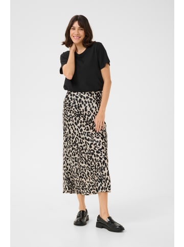 Kaffe Rock KAjune Regular fit in Brown Leopard
