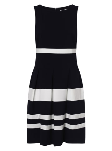 Ambiance Kleid in marine weiß - 0001